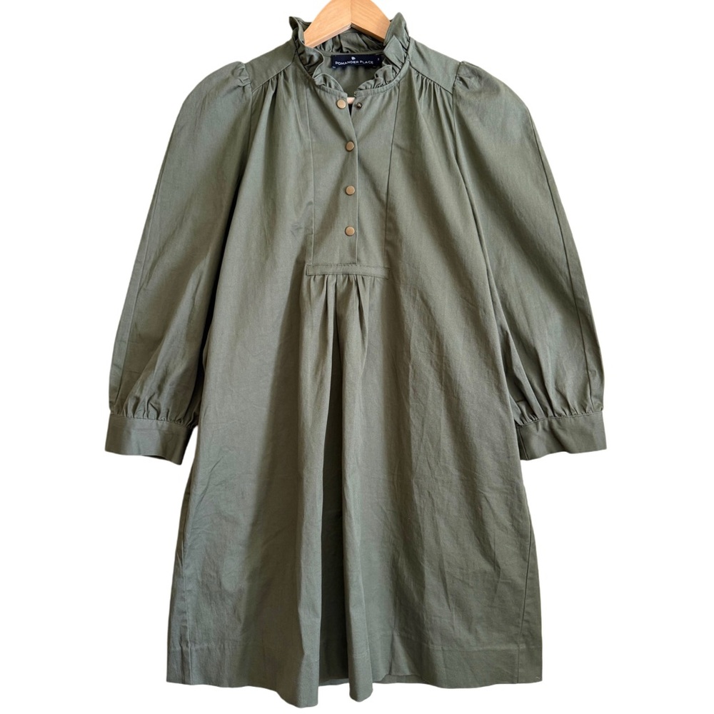 TUCKERNUCK Pomander Place Cotton Blend Preppy Minimalist City Chic Dress Sz S - Picture 5 of 9